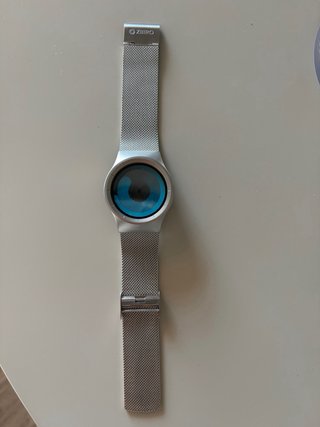 Reloj ZIIRO Plata y Azul