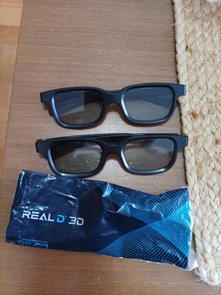 Gafas RealD 3D Plástico