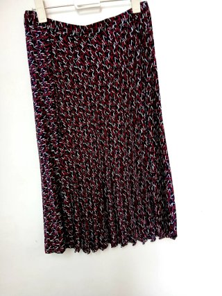 Falda Violeta by Mango Talla L