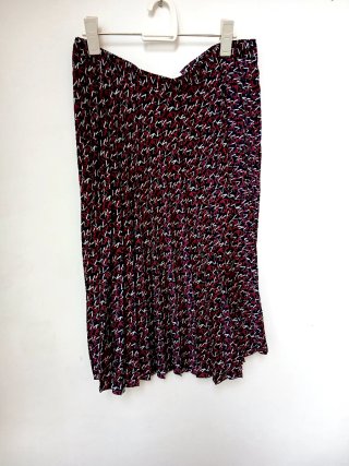 Falda Violeta by Mango Talla L