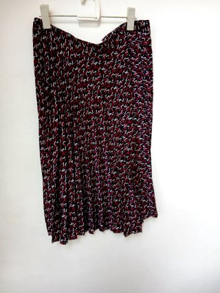 Falda Violeta by Mango Talla L