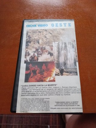 VHS Oeste: Cabalgando Hacia La Muerte