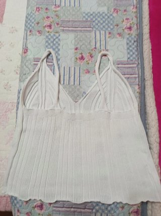 Top de tirantes blanco