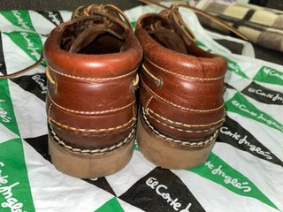 Zapatos náuticos piel marrones T44