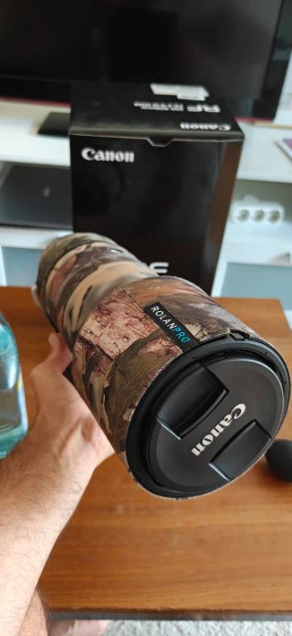 Objetivo Canon Rf 200-800mm F6.3-9 +funda rolanpro