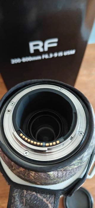 Objetivo Canon Rf 200-800mm F6.3-9 +funda rolanpro