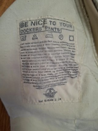 Pantalones Dockers Beige