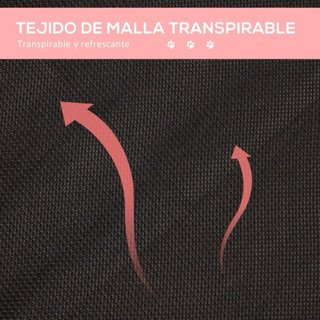Cama elevada para perro - Roja y Negra