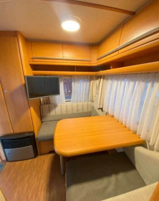 Caravana Fendt 450 Aire Mover Toldo