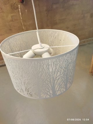 Lámpara de techo con diseño de ramas