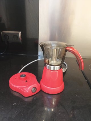 Cafetera Eléctrica Jocca Roja