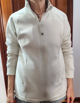 Giubbotto sportivo donna beige