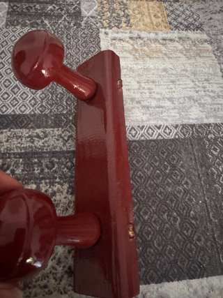 Colgador de pared de madera
