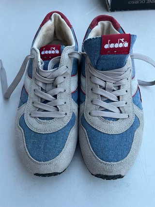 Scarpe Diadora beige/blu uomo