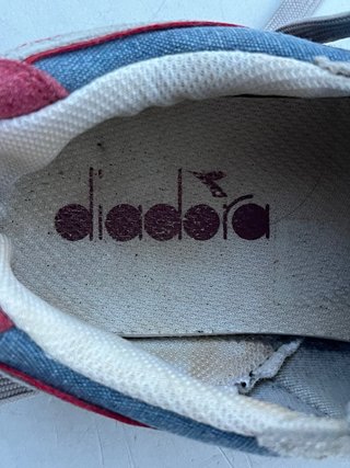 Scarpe Diadora beige/blu uomo