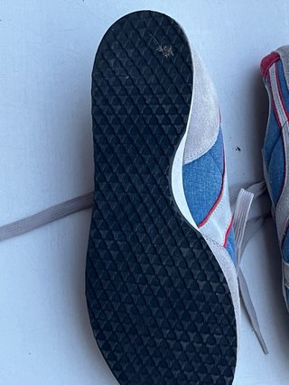 Scarpe Diadora beige/blu uomo