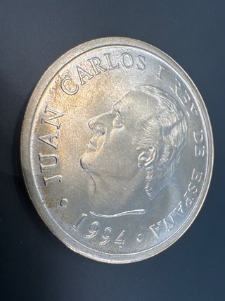 Moneda 2.000 Pesetas Plata 1994 FNMT FMI Madrid
