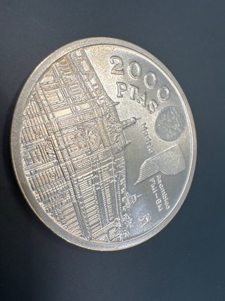 Moneda 2.000 Pesetas Plata 1994 FNMT FMI Madrid