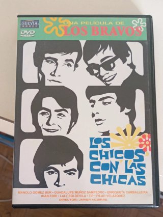 DVD Los Chicos con las Chicas - Los Bravos