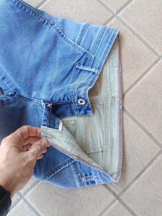 Jeans skinny donna blu. Beden 27