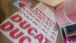 Pegatinas ruedas Ducati panigale