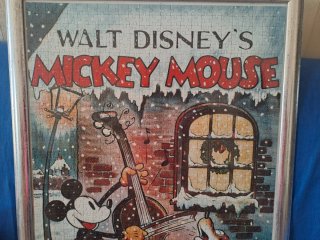 Cuadro puzzle  Disney Mickey Mouse Invierno