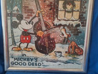 Cuadro puzzle  Disney Mickey Mouse Invierno