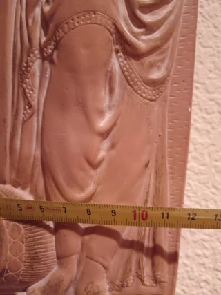 Decoración pared cerámica figuras