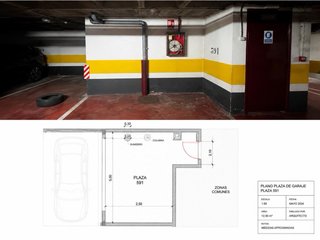 ️ PLAZA DE GARAJE EN ALQUILER – PÍO BAROJA 8 , MAD