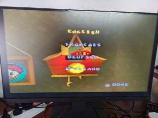 Donald Duck Quack Attack PS1 Disney