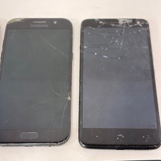 Lote 9 móviles + caja iPhone 5 - Repara o repuesto