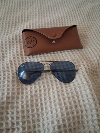 Gafas de sol Ray-Ban Aviator Marrón/Azul