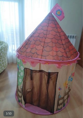 Casita de tela desmontable infantil