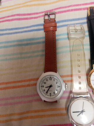 Lote 3 Relojes Pulsera (Negro, Marrón),