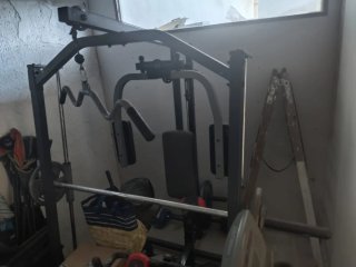 Jaula Gimnasio Rack Multifuncional