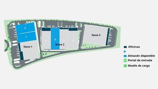 Nave industrial en alquiler en La Garena en Alcalá de Henares