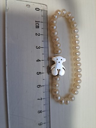 Pulsera Tous Perlas Plata