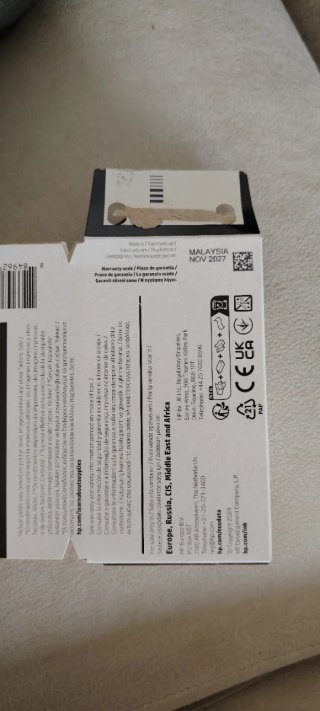 Cartucho de tinta HP 301 Negro