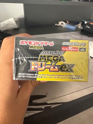 Caja Pokémon Mega Dream EX Sellada Japonesa