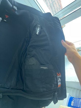 Chaqueta de moto cuero mujer