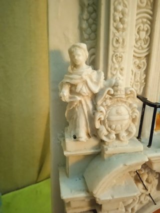 Maqueta Pórtico Barroco Palacio Arzobispal Sevilla