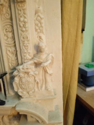 Maqueta Pórtico Barroco Palacio Arzobispal Sevilla