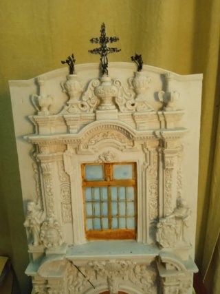Maqueta Pórtico Barroco Palacio Arzobispal Sevilla