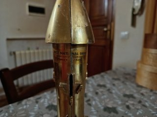 Salvadanaio razzo F.R.B. USA anni '50-'60