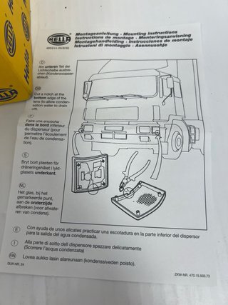 Intermitente Hella MAN F90 M90