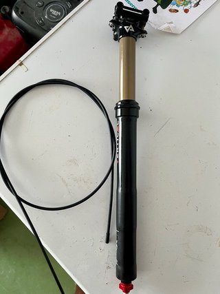 Tija telescópica Vertical Helium Race (380x90)