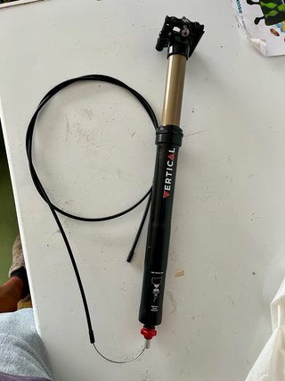 Tija telescópica Vertical Helium Race (380x90)