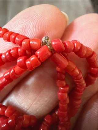 Collar Coral de protección (Santeria)Regla Ocha