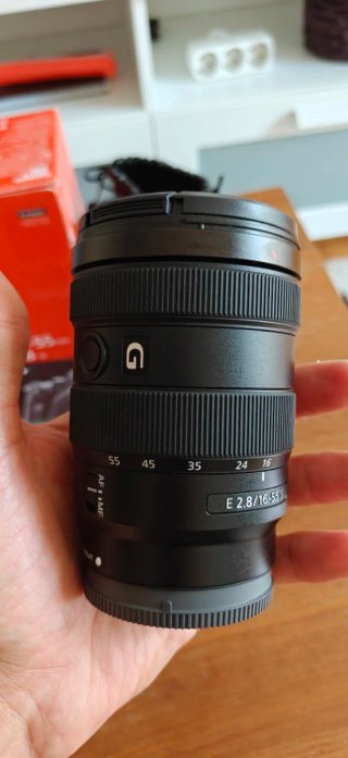 Objetivo Sony E APS-C SEL1655G 16-55mm f2.8 G
