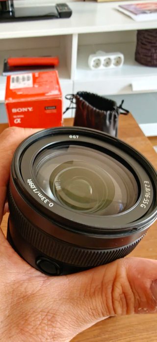 Objetivo Sony E APS-C SEL1655G 16-55mm f2.8 G